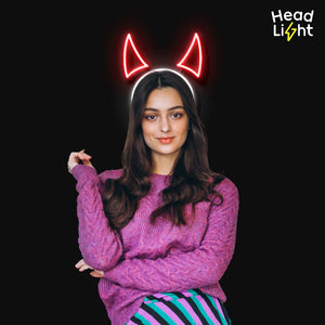 Devil LED Headband