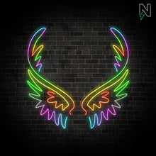 Load image into Gallery viewer, Divine Wings FloRo Sign
