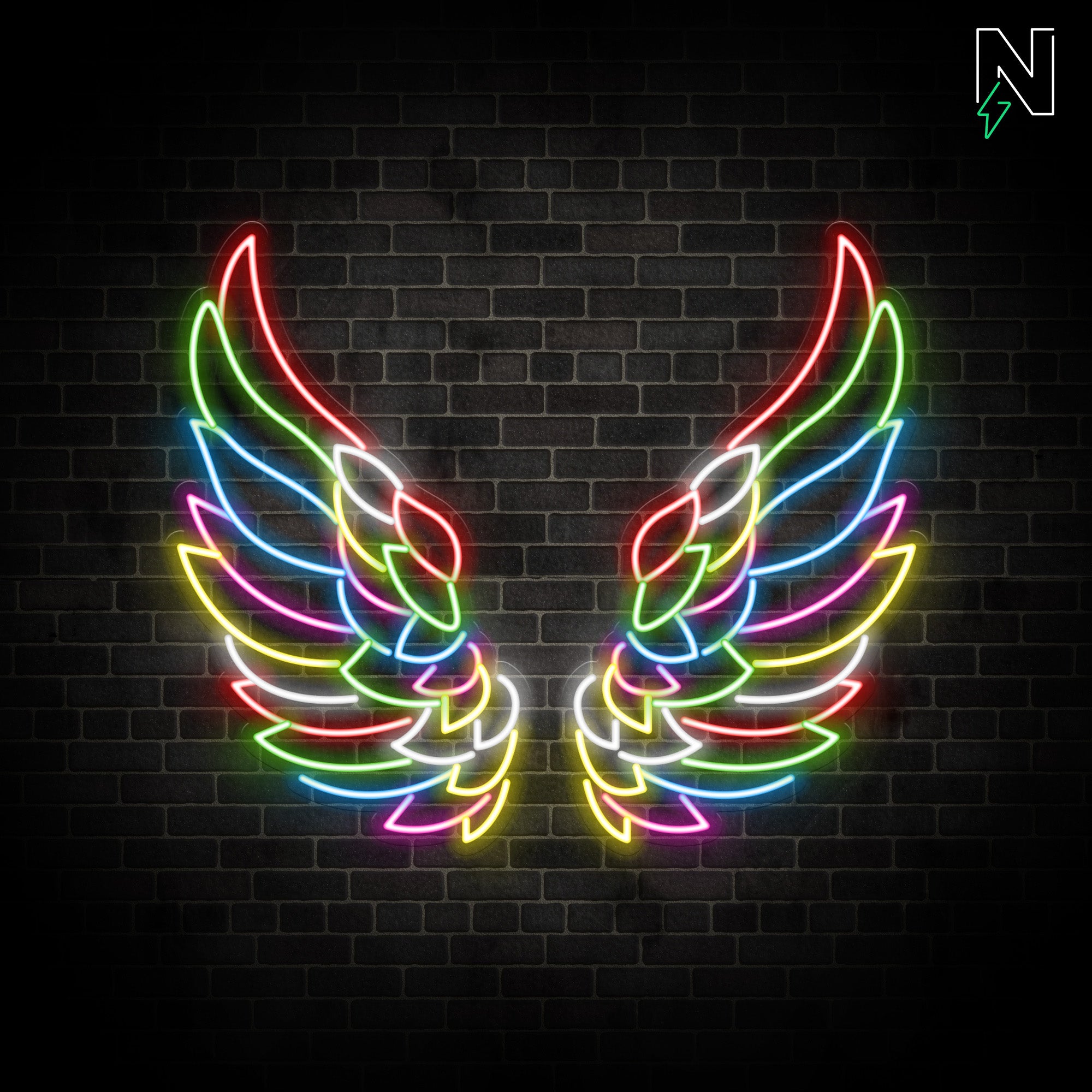 Paradise Wings Neon Sign