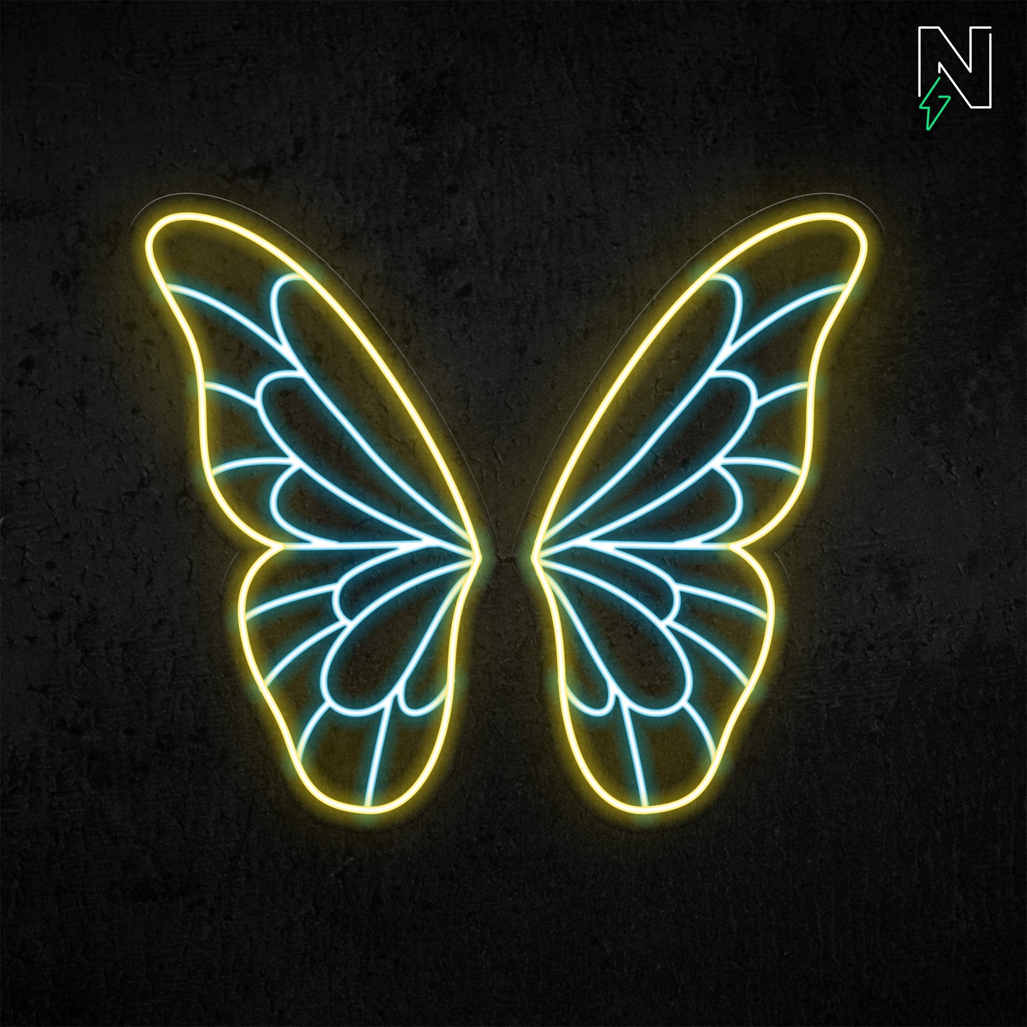 Butterfly Wings Neon Sign