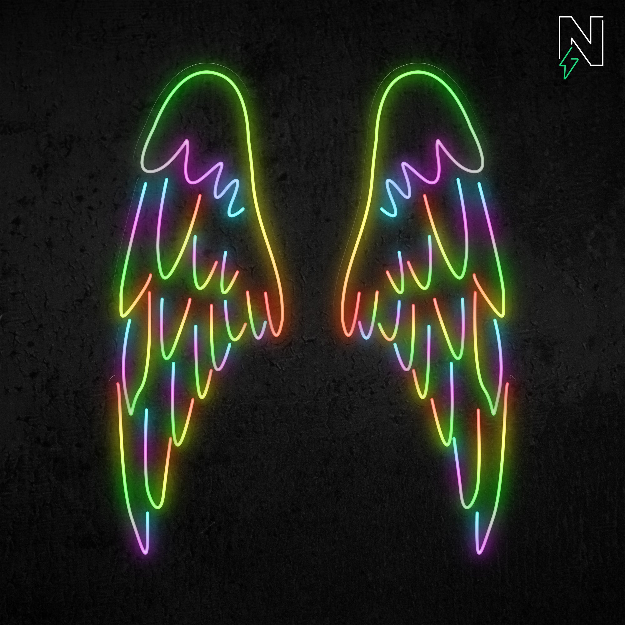 Magical Wings FloRo Sign