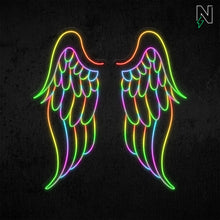 Load image into Gallery viewer, Mighty Wings FloRo Sign
