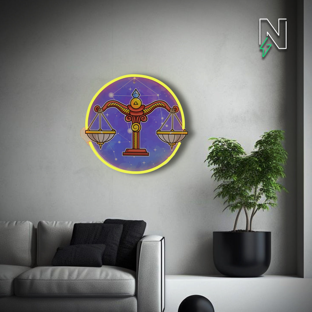Libra Neon Sign