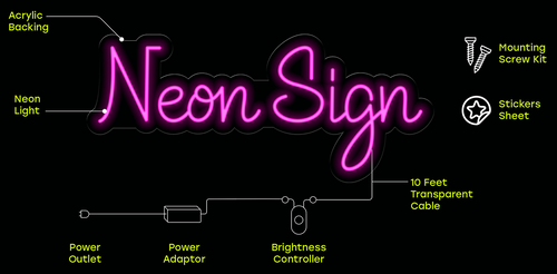 Customise Neon Lights Sign | Online Custom Neon Sign Maker - Neon Attack