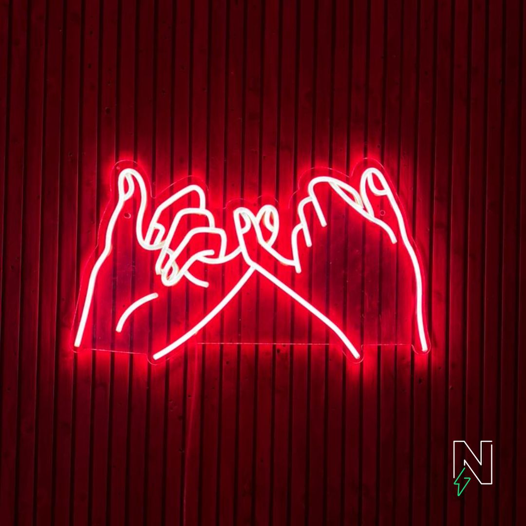 Pinky Promise Neon Sign