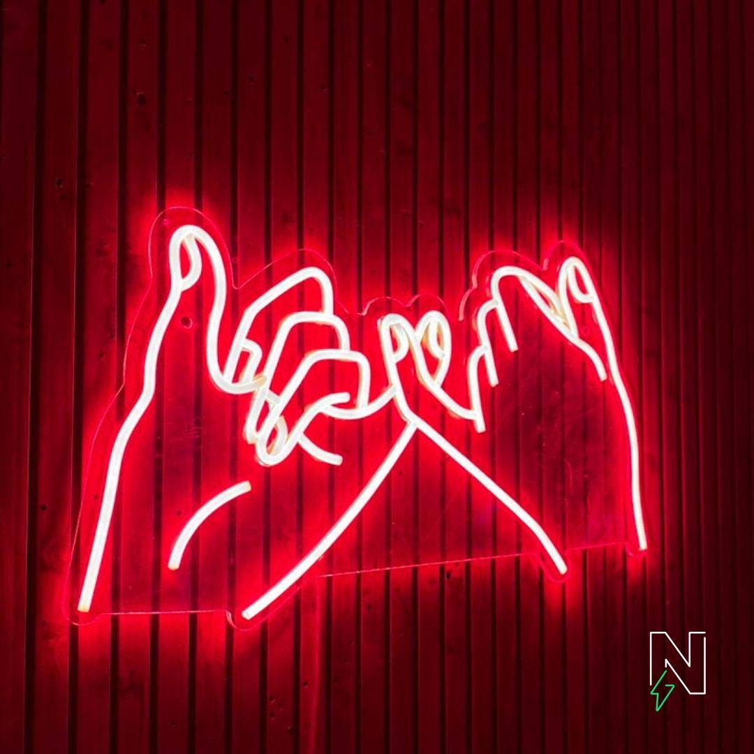 Pinky Promise Neon Sign