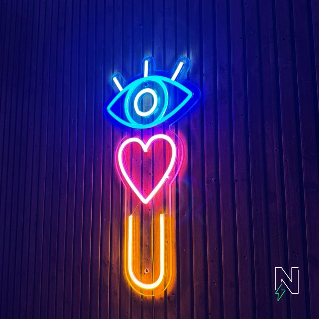 I Love You Neon Sign