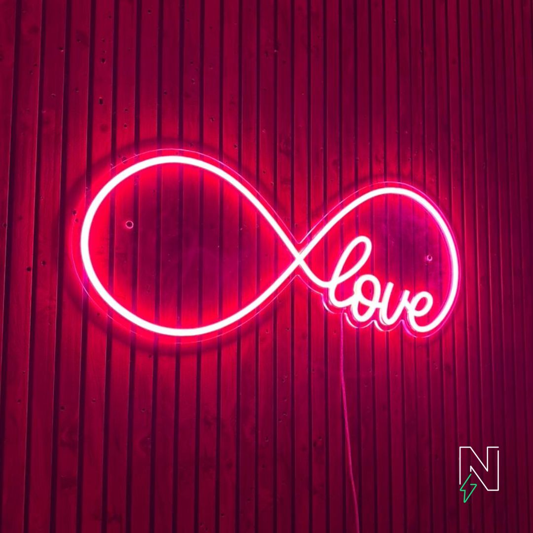 Infinity Love Neon Sign