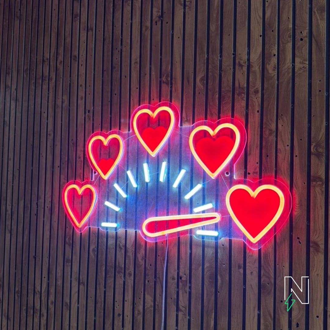 Love'O'Meter Neon Sign Art