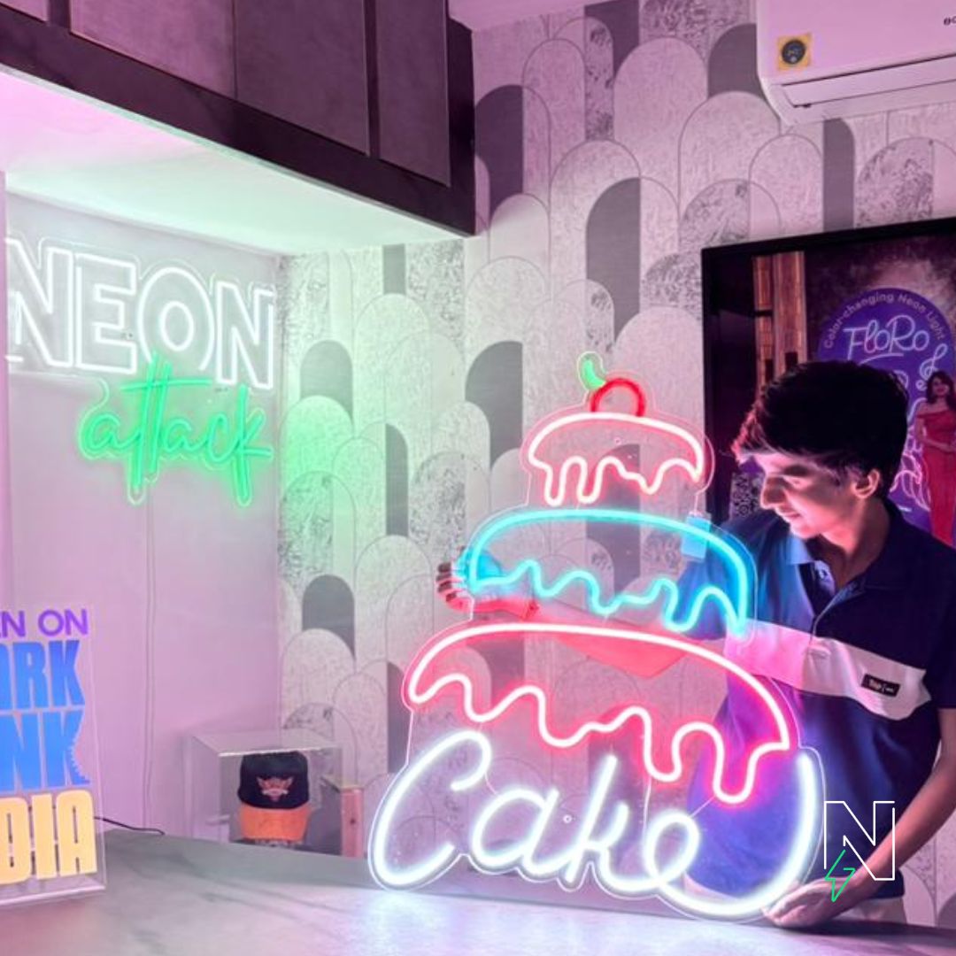 Cake Neon Sign