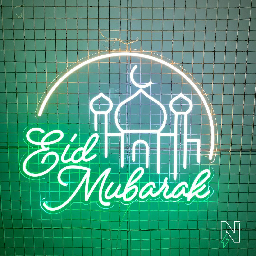 Eid Mubarak Neon Sign