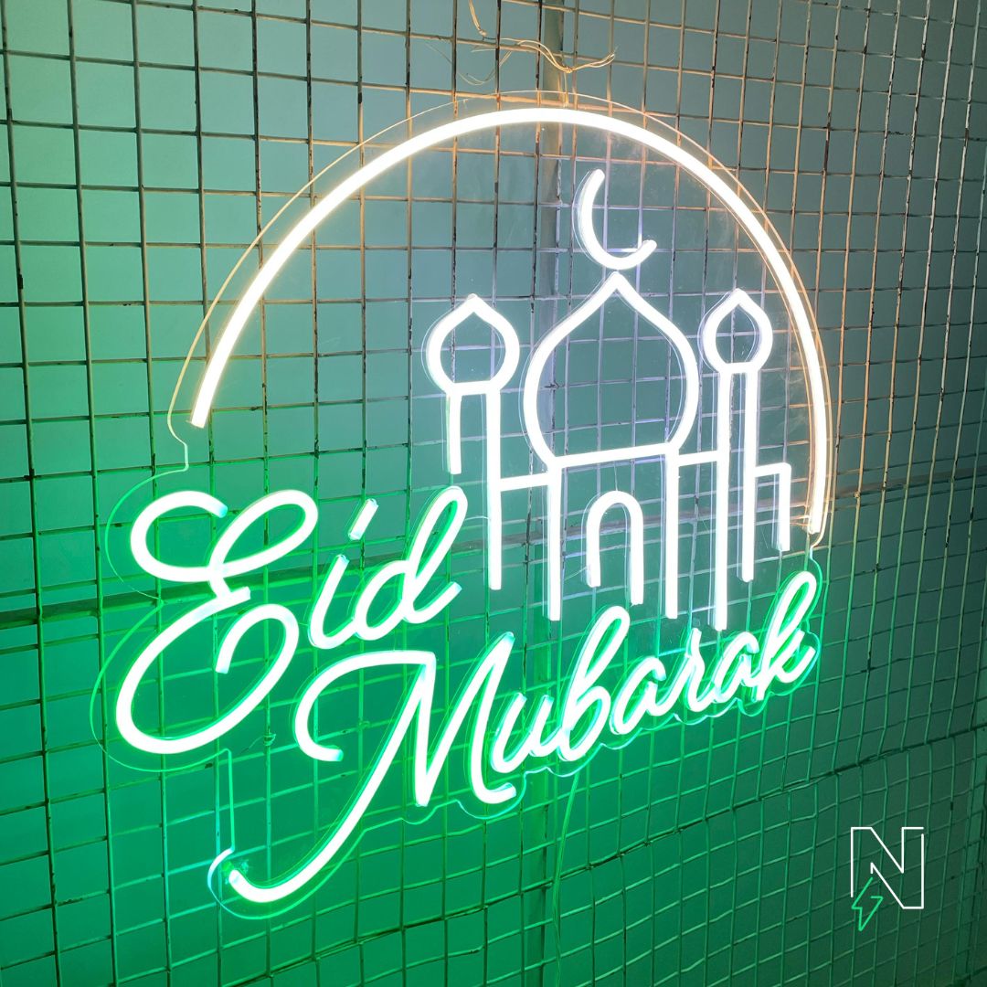 Eid Mubarak Neon Sign