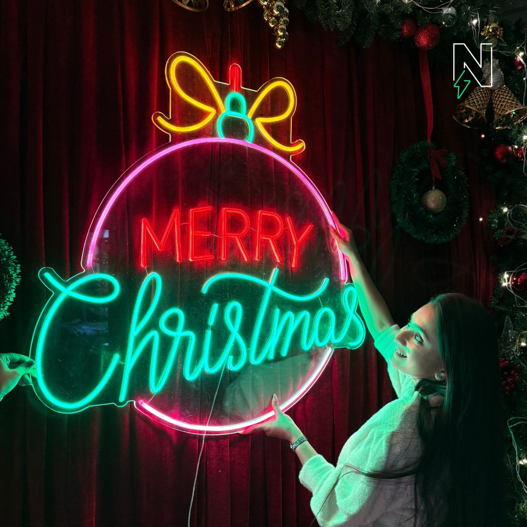 Merry Christmas Neon Sign