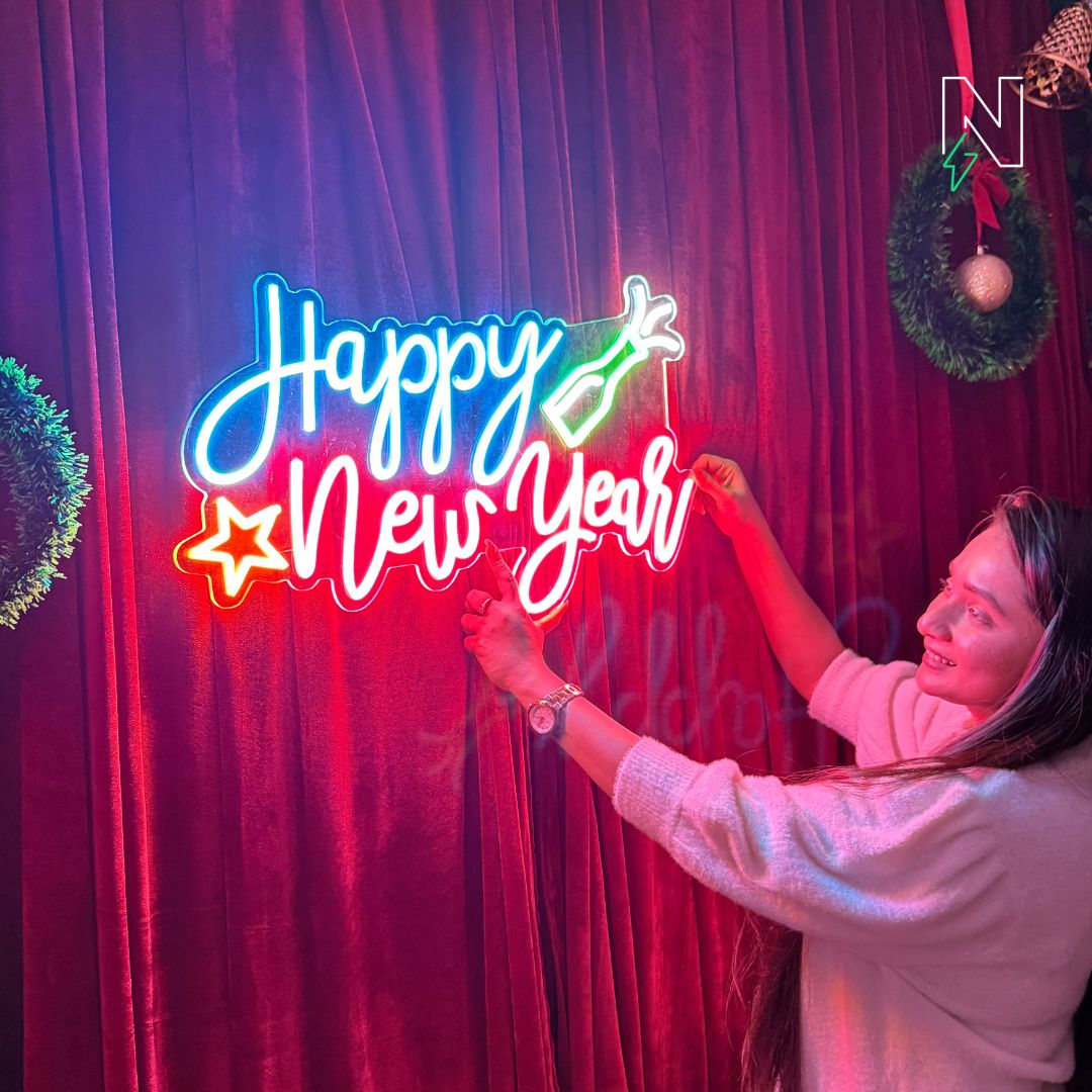 Happy New Year 🍾 Neon Sign