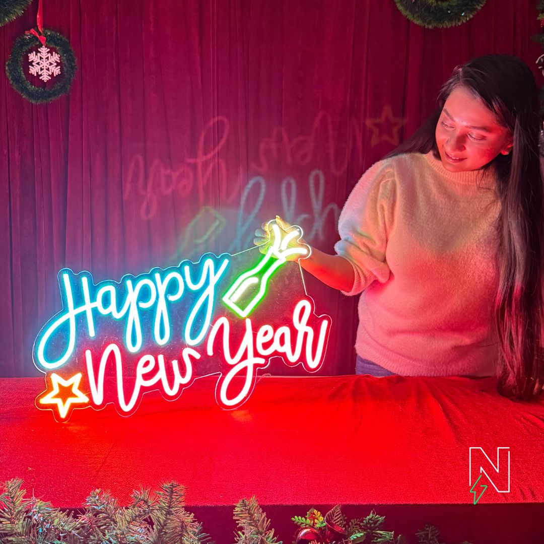 Happy New Year 🍾 Neon Sign