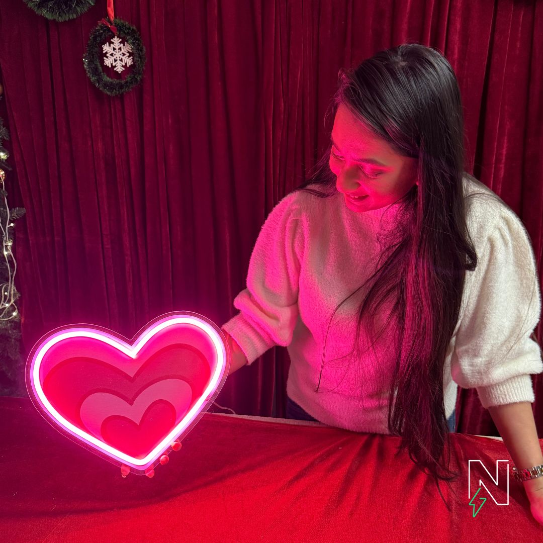 Free Heart Neon Sign