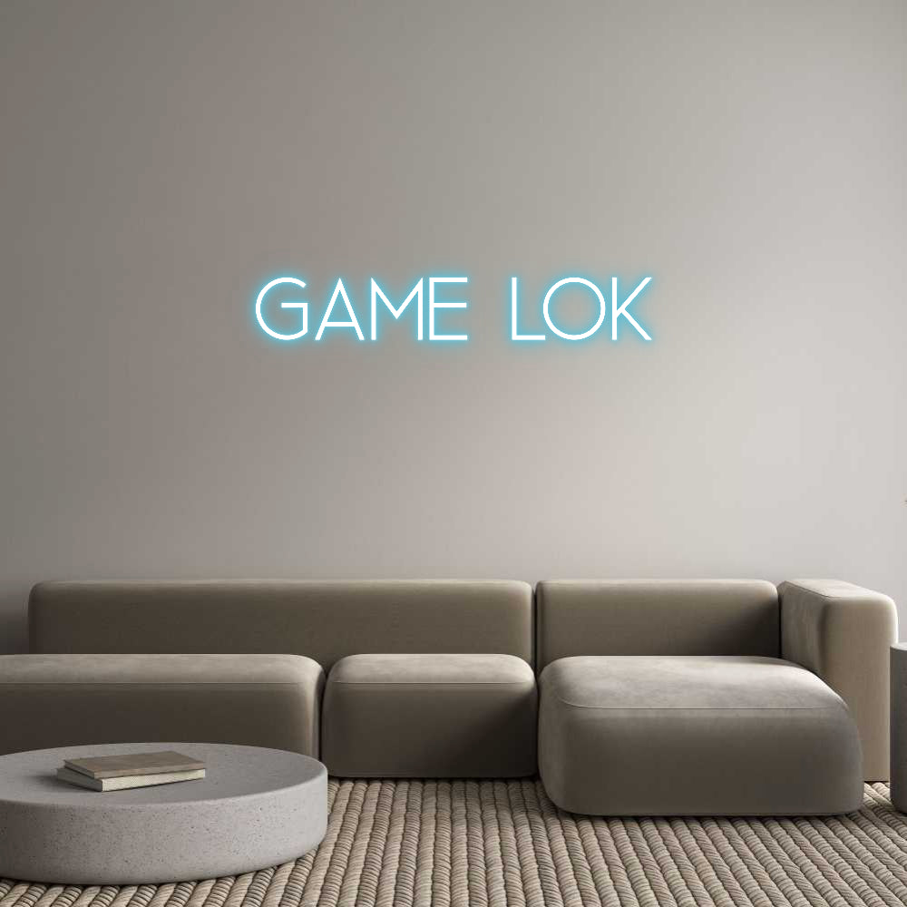 Custom Neon: Game lok