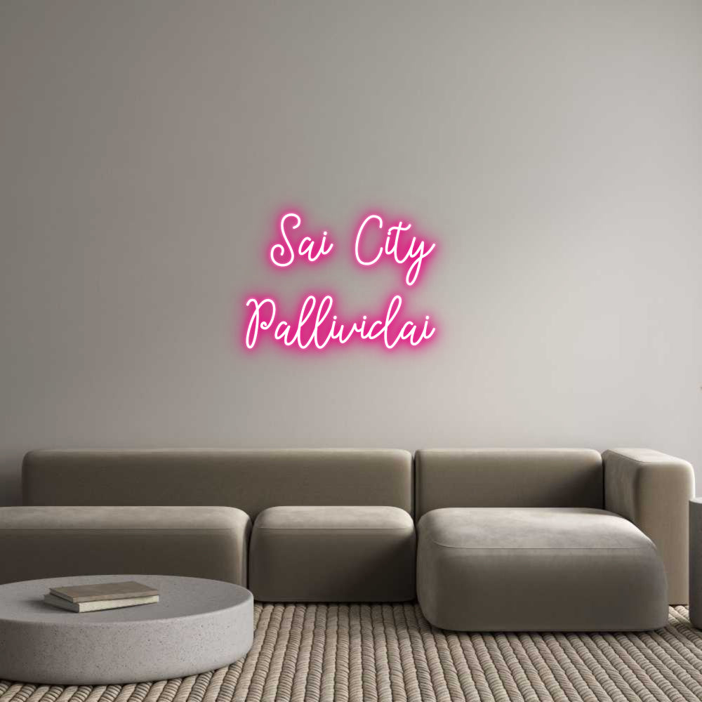 Custom Neon: Sai City 
Pa...