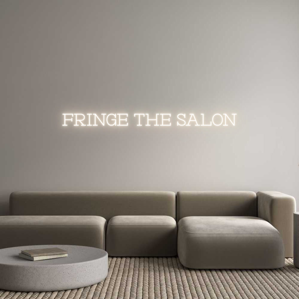 Custom Neon: FRINGE THE SA...