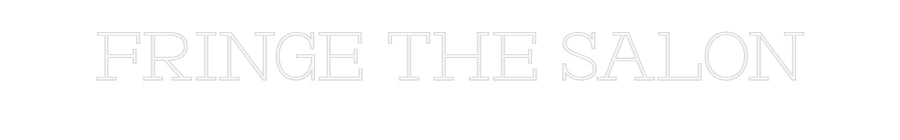 Custom Neon: FRINGE THE SA...