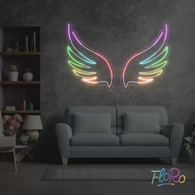 Load and play video in Gallery viewer, Pheonix Wings FloRo Sign
