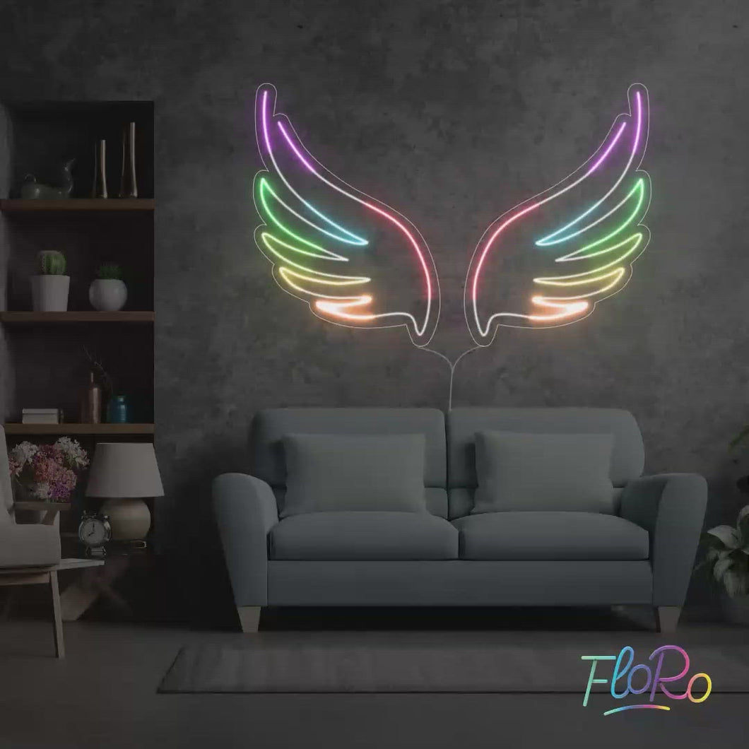 Pheonix Wings FloRo Sign
