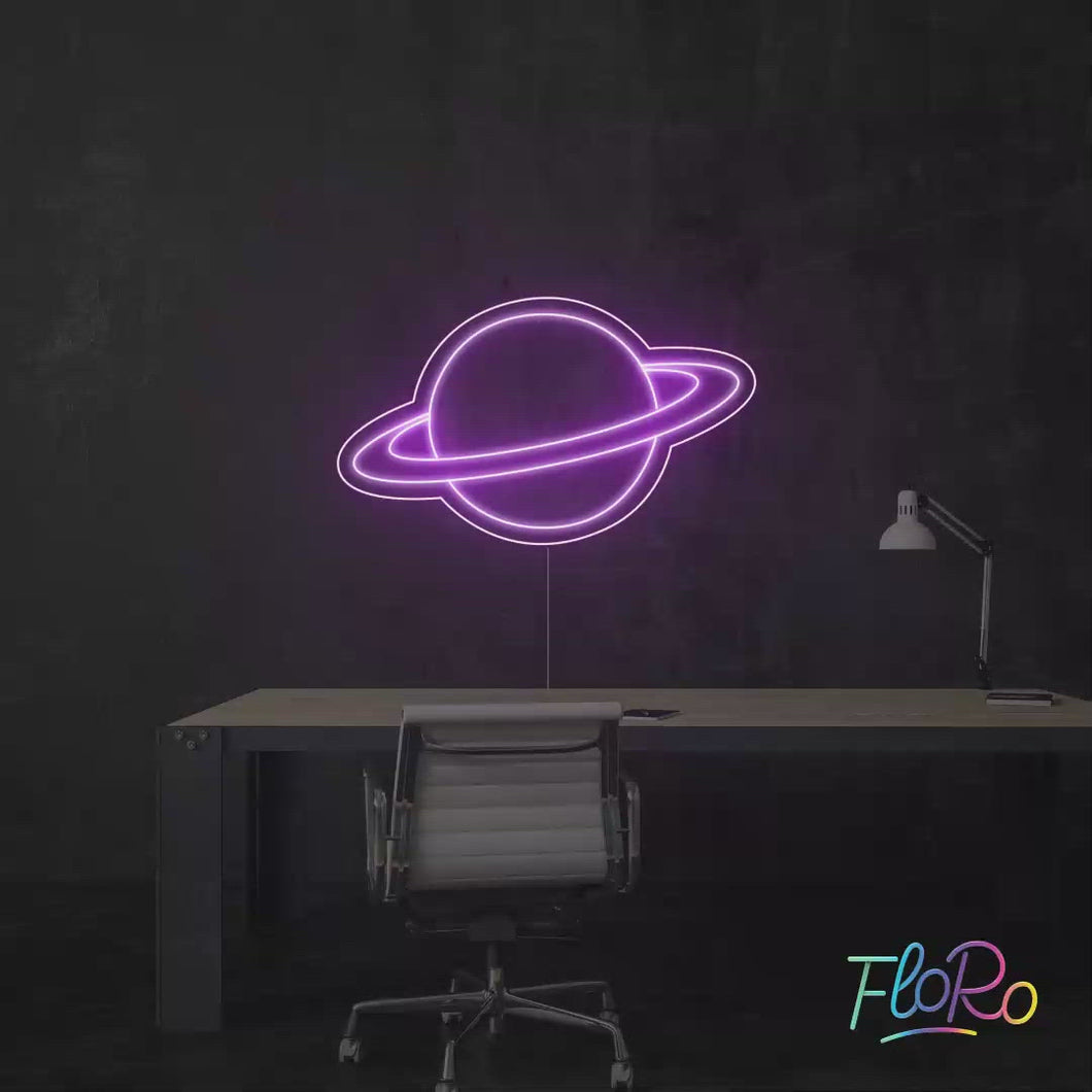 Saturn FloRo Sign