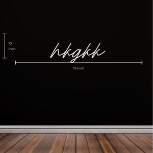 Custom FloRo Neon Sign