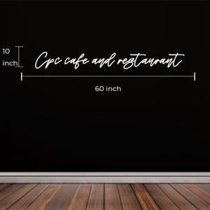 Custom FloRo Neon Sign