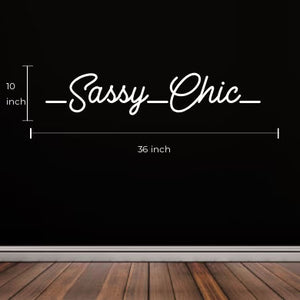 Custom FloRo Neon Sign