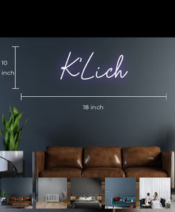 Custom Neon Sign