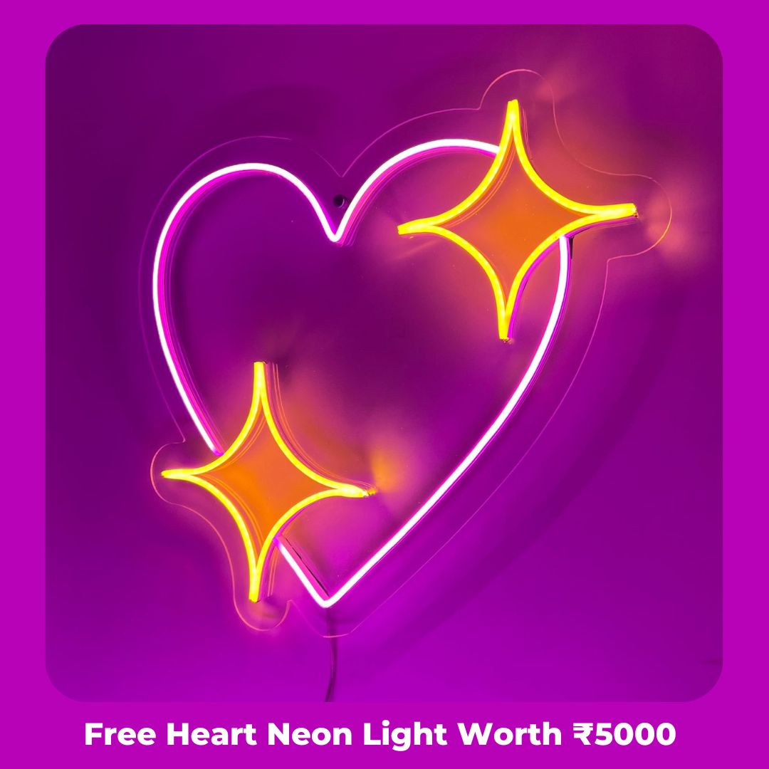 Free Heart Neon Light