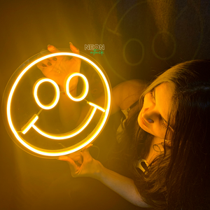 Smiley Neon Light Sign