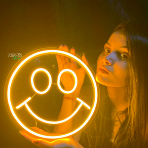 Smiley Neon Light Sign