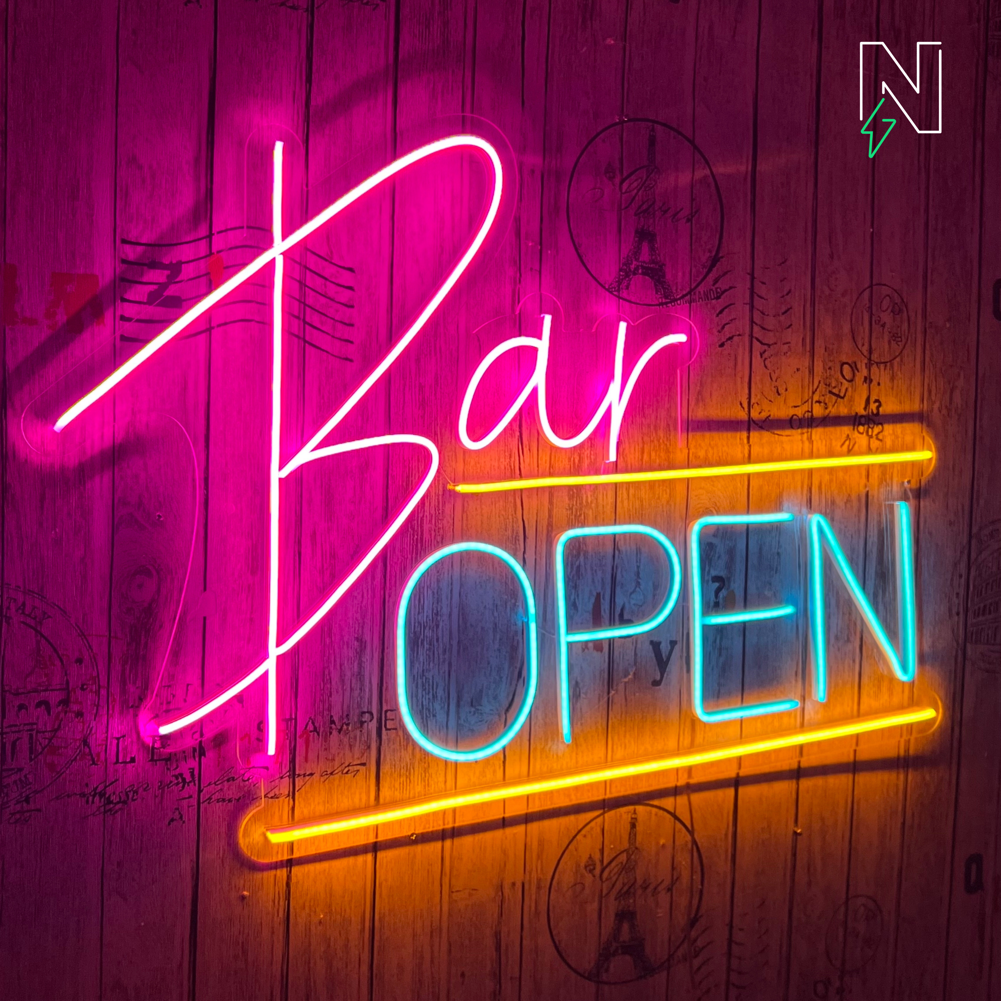 Bar Open Neon Sign