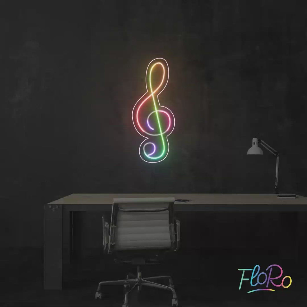 Music FloRo Sign