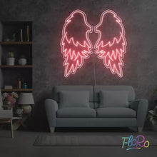 Load and play video in Gallery viewer, Angel Wings FloRo Sign
