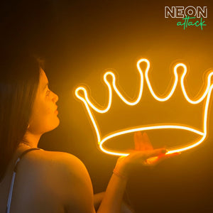 Crown Neon Light Sign