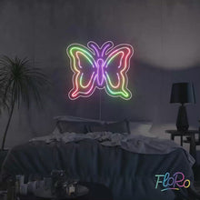 Load image into Gallery viewer, Butterfly FloRo Sign

