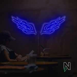 Icy Wings Neon Sign