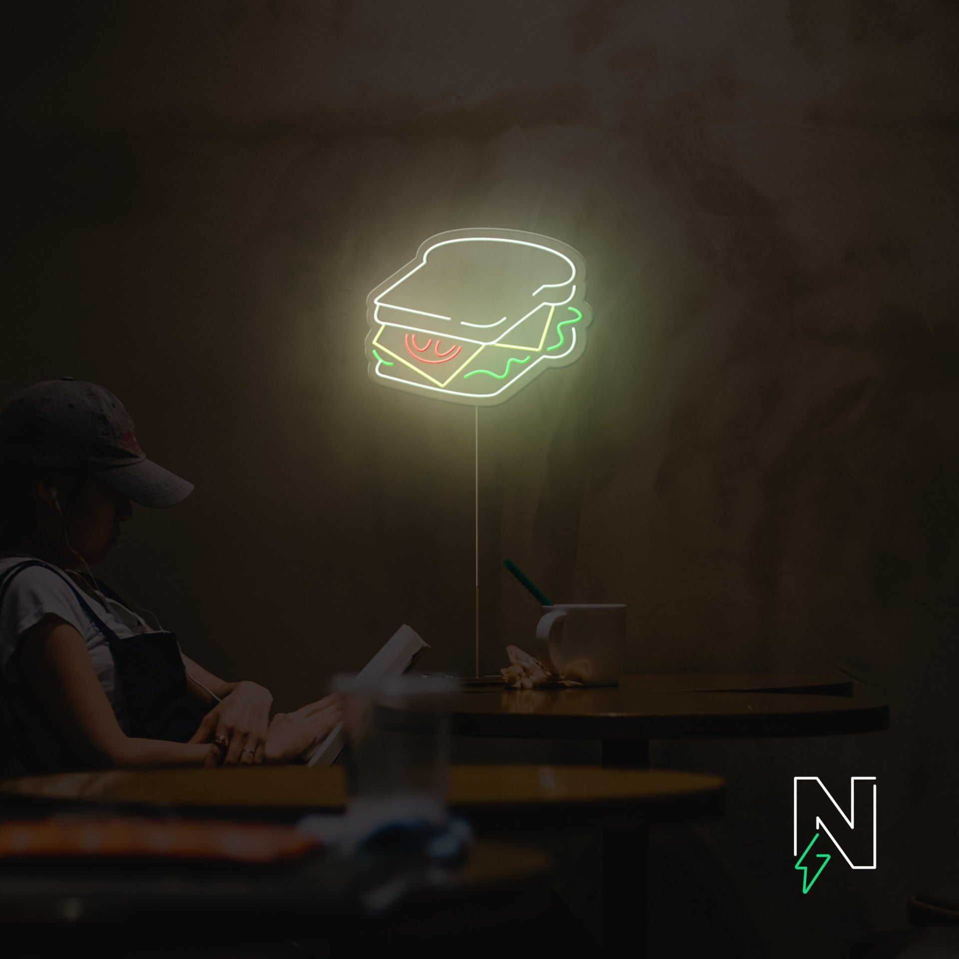 Sandwich Neon Sign