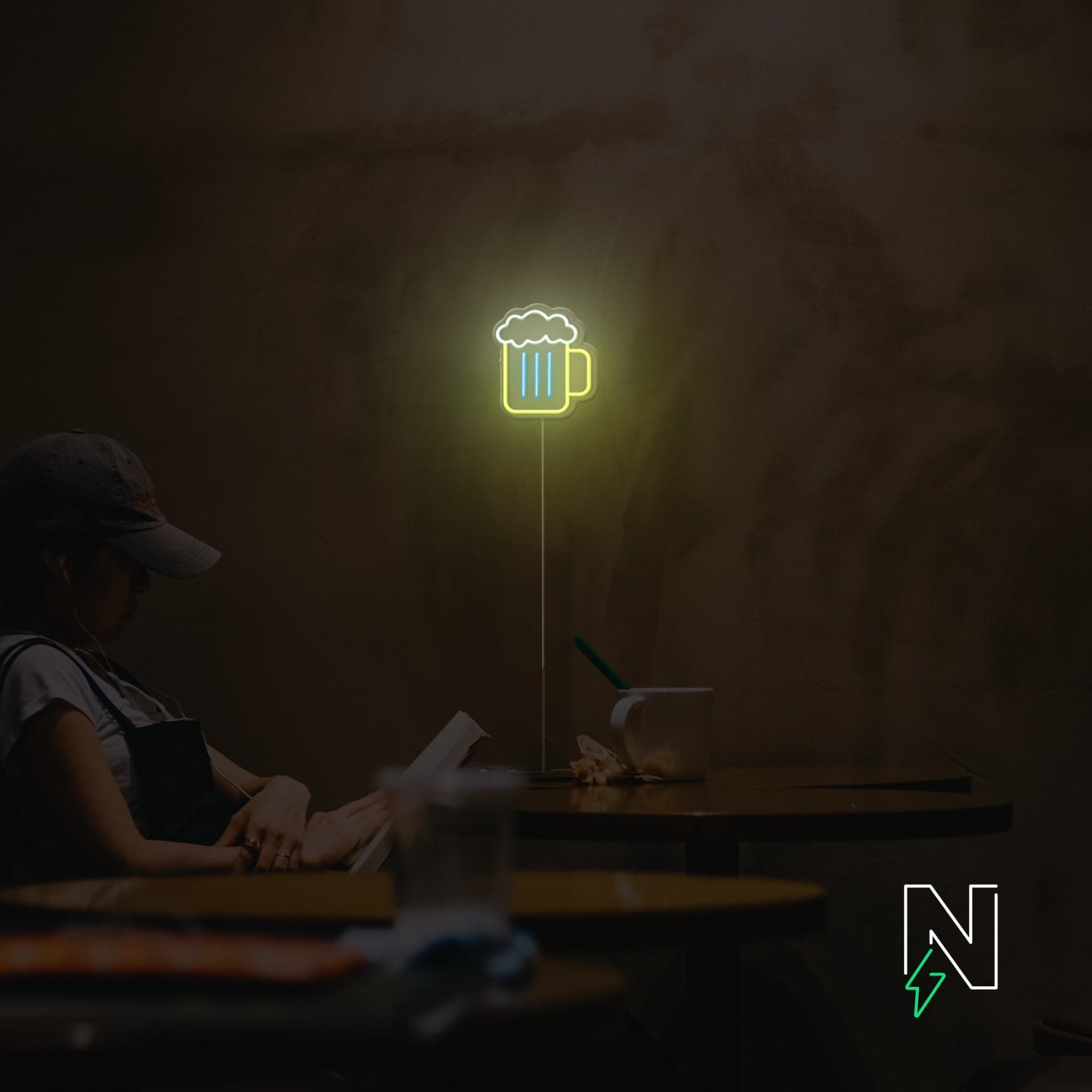 Beer Mug Neon Sign