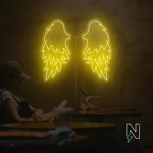 Angel Wings Neon Sign