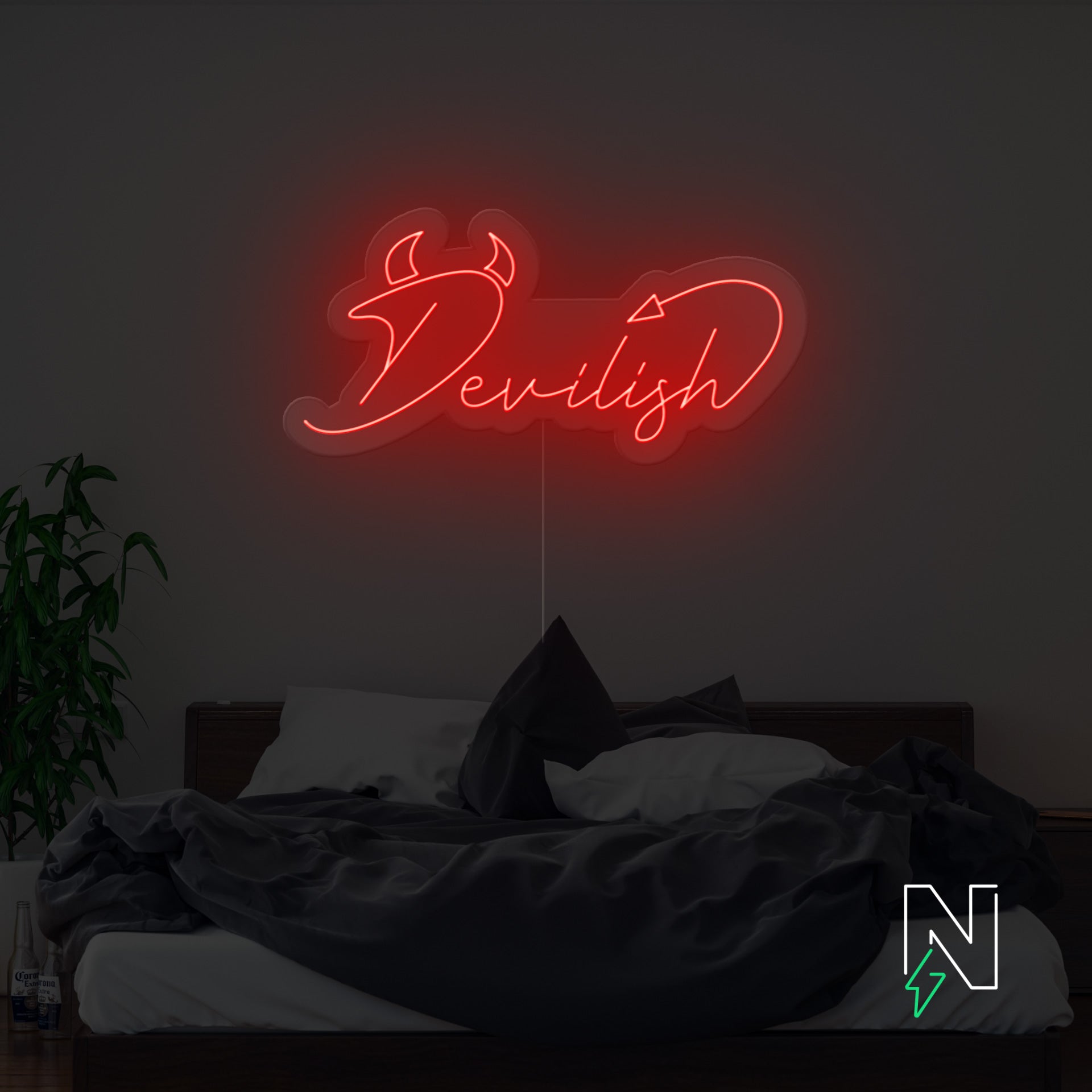 Develish Neon Sign