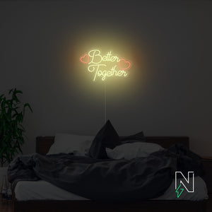 Better Together Neon Sign