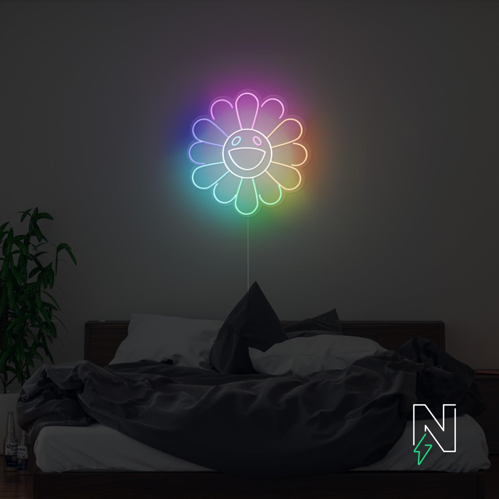 Murakami Neon Sign