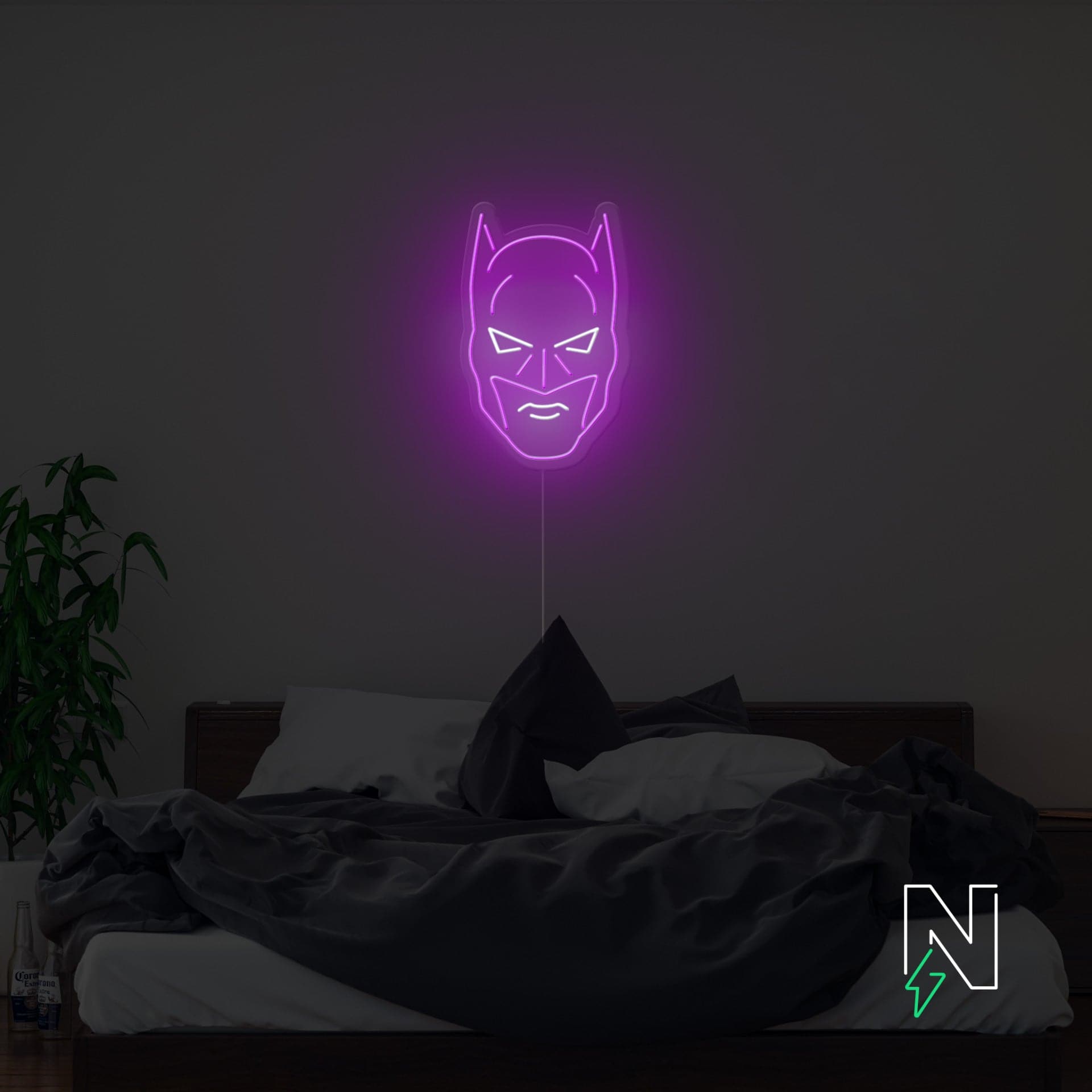 Batman Mask Neon Sign