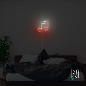 Musical Neon Sign