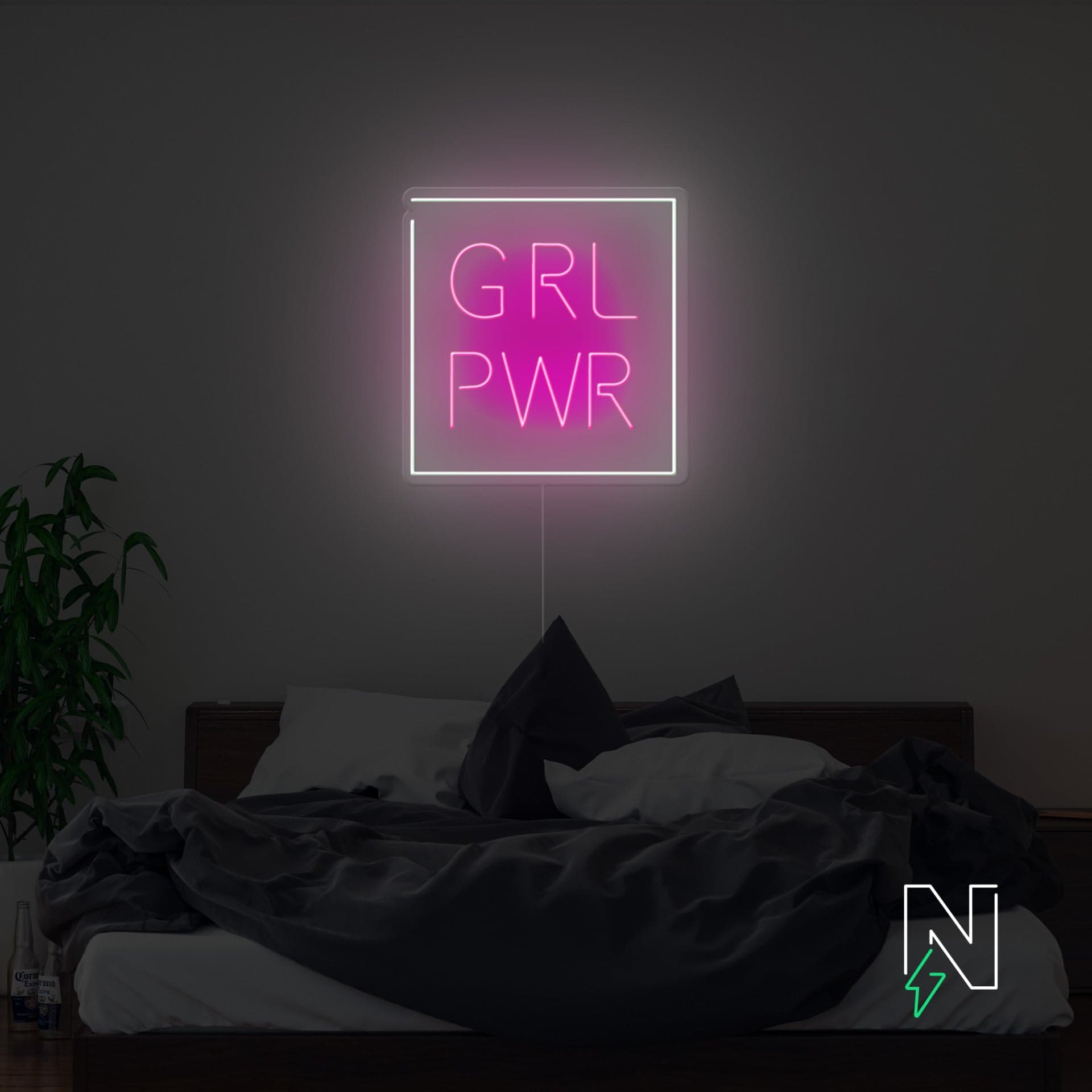 Girl Power Neon Sign
