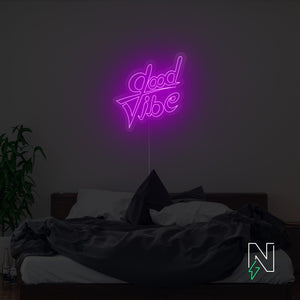 Good Vibe Neon Sign